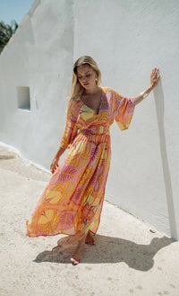 Robe longue PALMERA