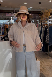 Veste LUNA Ecru/Nude