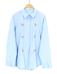 Chemise AURA DIVINE bleu