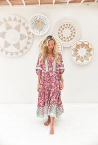 Robe Bohème Longue Solena Riviera