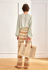 Sac ESQU – Shopper Raphia Naturel