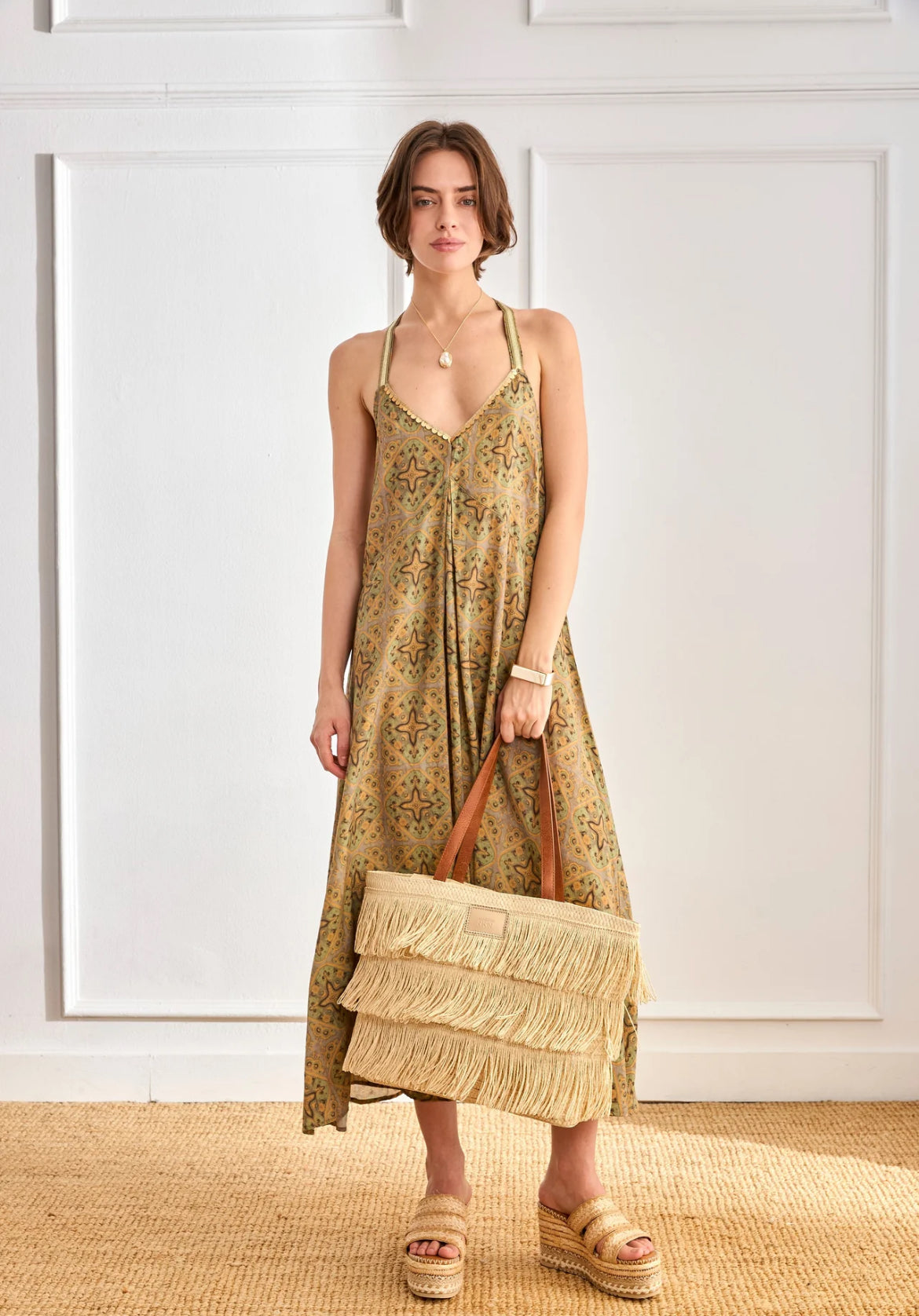 Robe longue bohème AVENIT