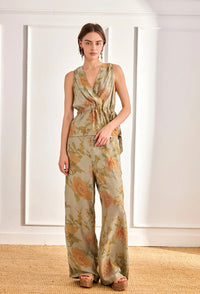 	Top bohème décolleté croisé
