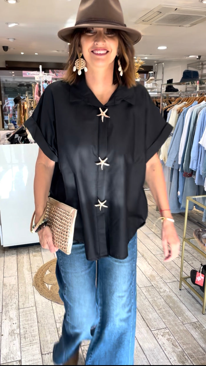 Chemise STELLA STAR noire