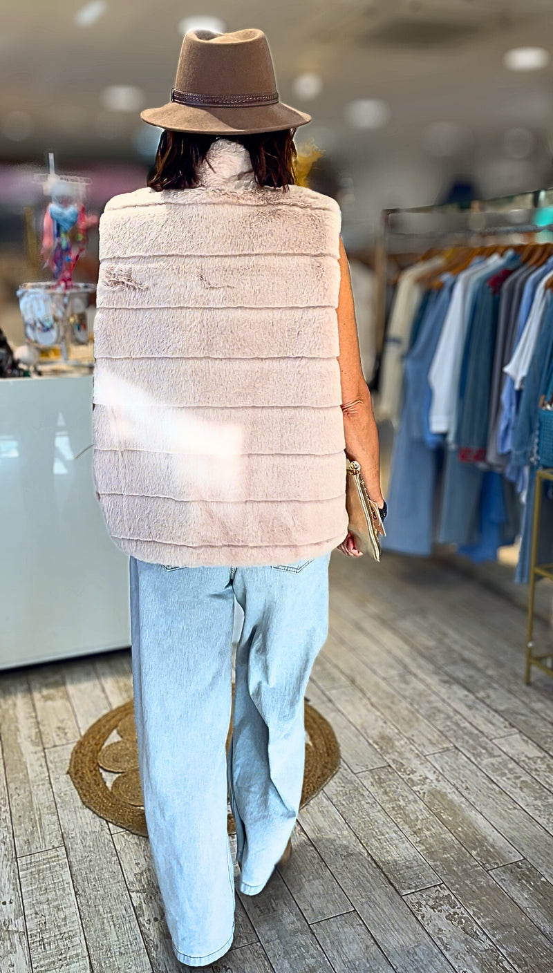 Veste sans manche NOVA  Beige
