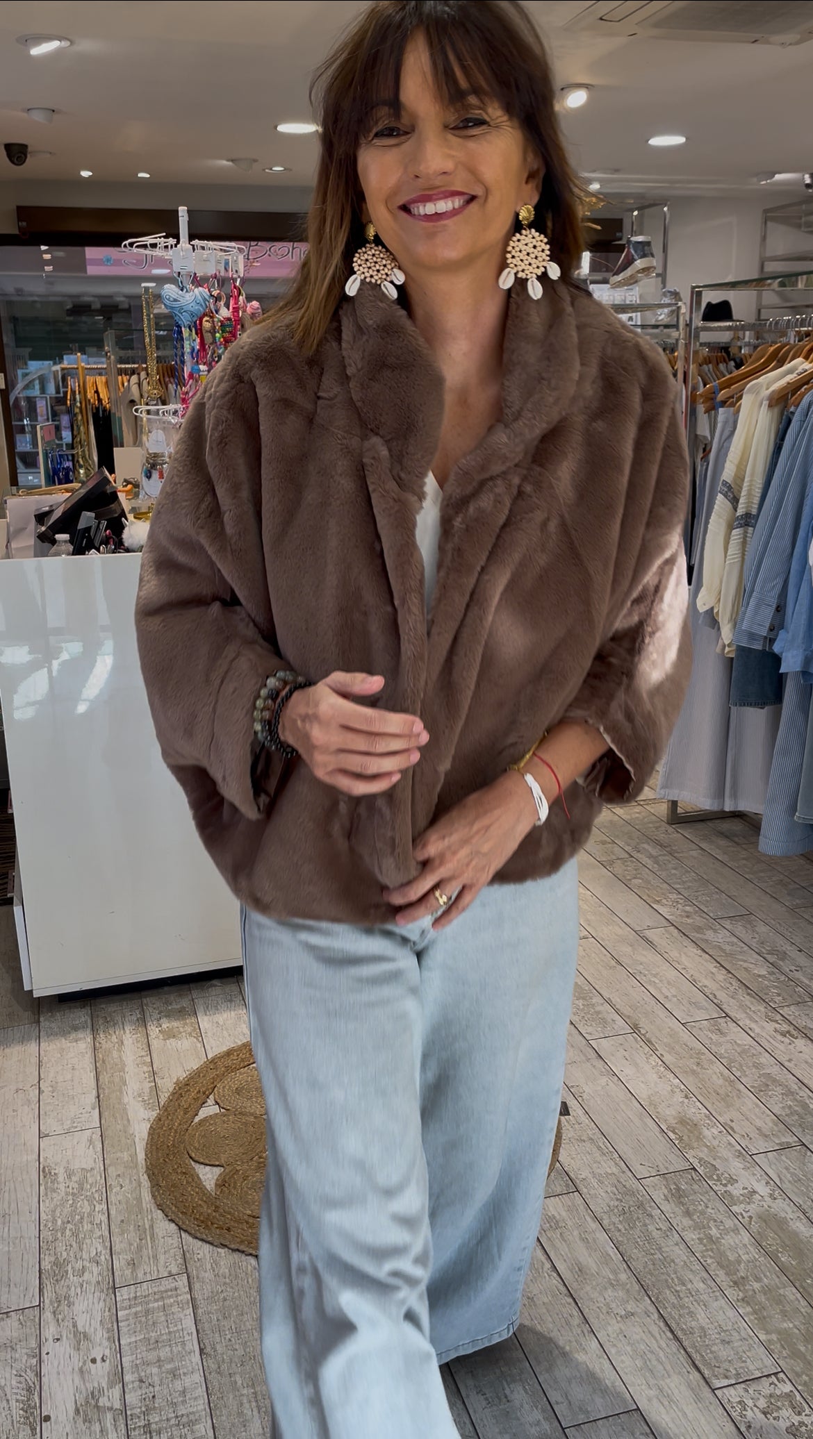 Veste LUNA Marron