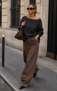 Pantalon FLO – Chocolat