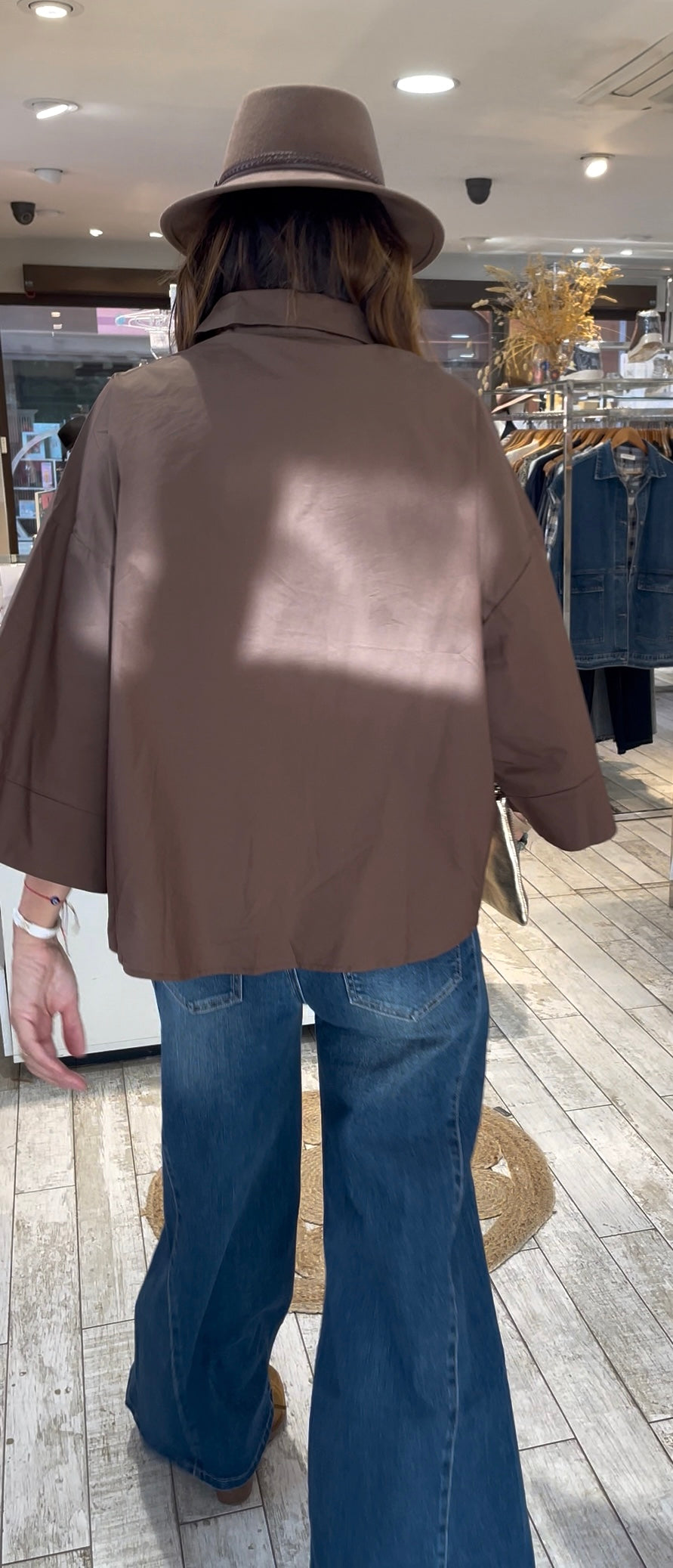 Chemise DIANA Choco