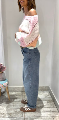Jeans barrel HARPER