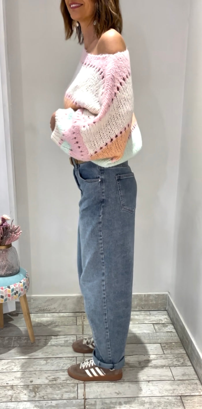 Jeans barrel HARPER