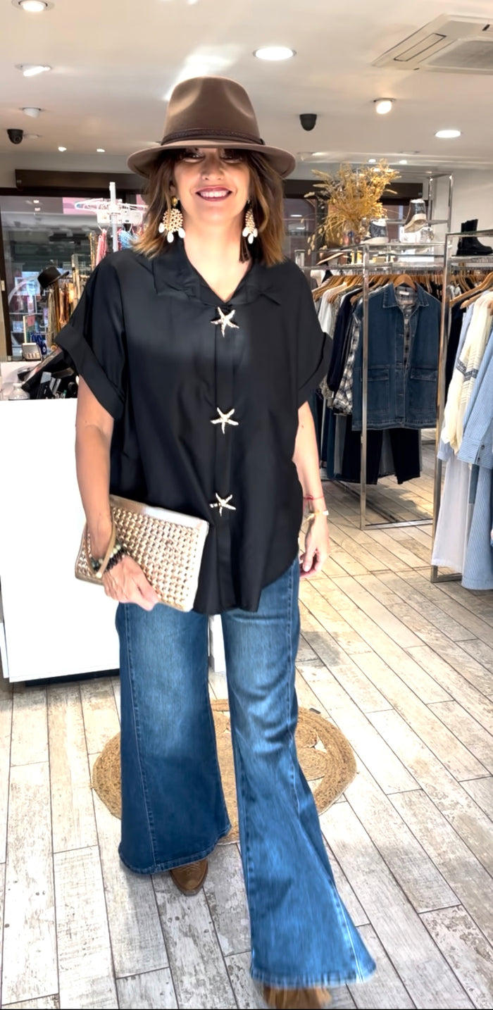 Chemise STELLA STAR noire