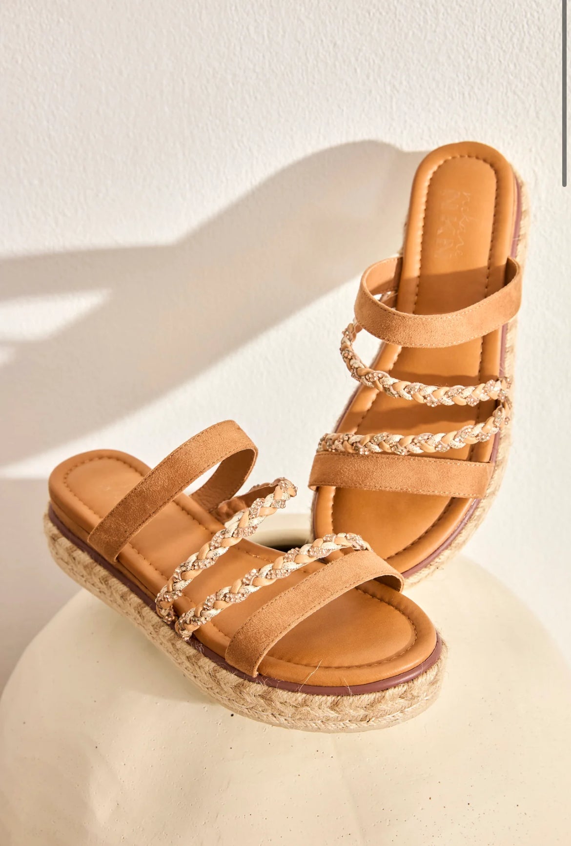 Sandales Flogopita – Bohème Tressée & Semelle Raphia