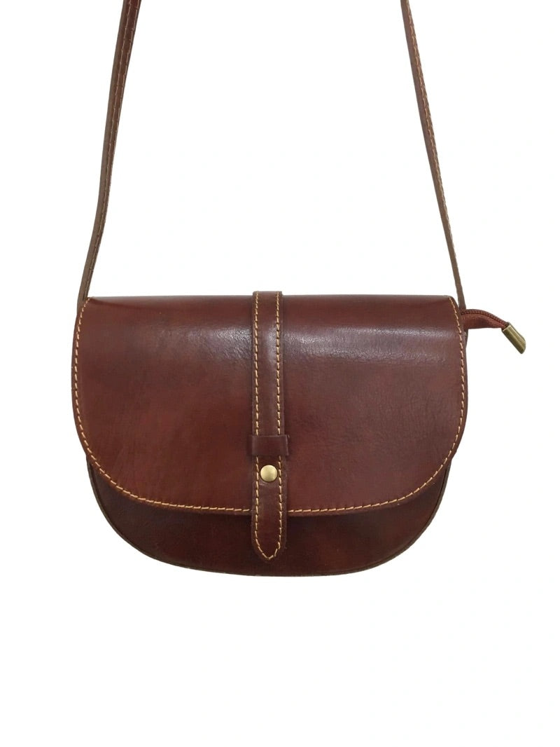 Sac en cuir JOLLY Marron