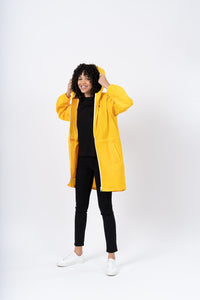 imperméable jaune tendance