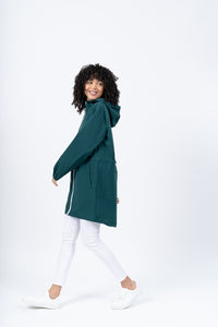 imperméable femme vert sapin