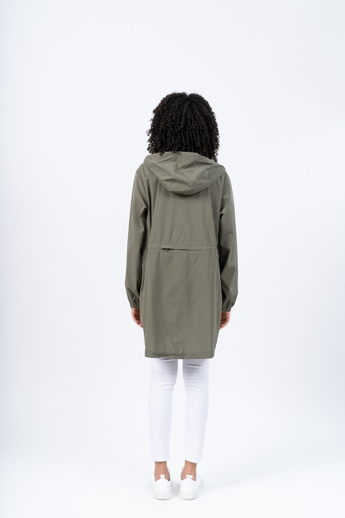 imperméable kaki femme